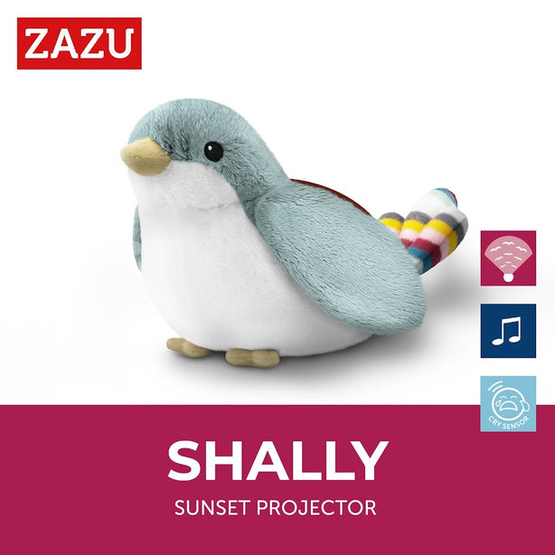 Zazu Shally the Sparrow, Sunset Projector Nightlight with Melodies