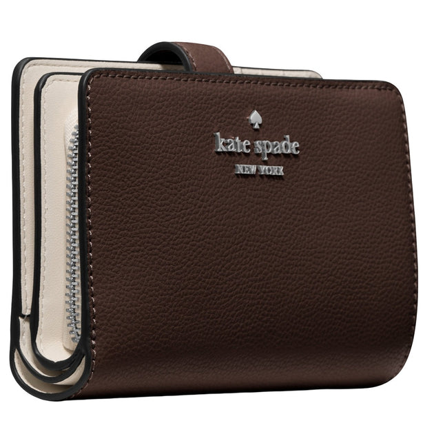 Kate Spade Medium Bifold Wallet - Hot Fudge KN751