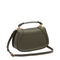 Blondie Medium Smooth Leather Top Handle Bag - Forest Green