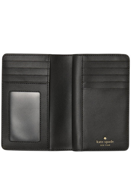 Kate Spade Medium Bifold Wallet - Black