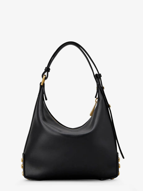 Tod'S Mini Bag Metal Dots Leather Shoulder Bag - Nero