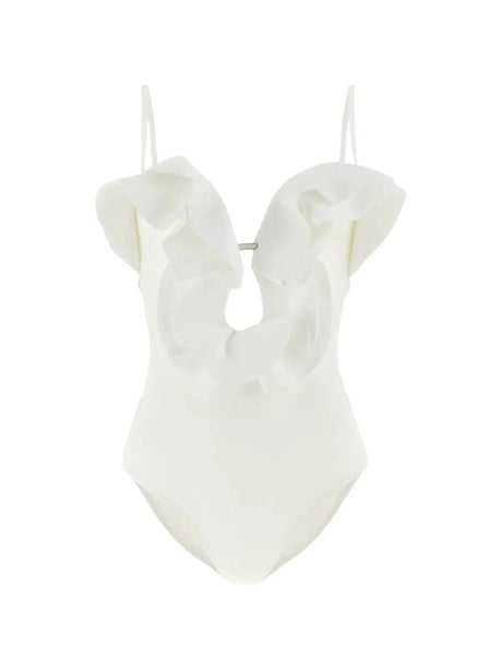 Zimmermann Solstice One-Piece Swimsuit - White