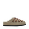 Desert Suede Clogs With Braided Laces