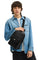 Coach Mens Turnlock Sling Pack In Signature Canvas - Black