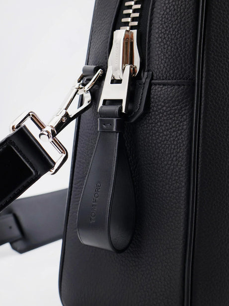 Tom Ford Leather work bag - Black