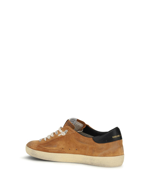 Golden Goose Super Star Sneakers - Light Brown/Cream/Black