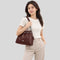 COACH Evelyn Shoulder Bag With Quilting Maple RS-CDR00