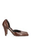 The Row Ornella D'Orsay High Heel Shoe - Brown