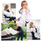 Sophie La Girafe Set Of 4 Small Swaddles