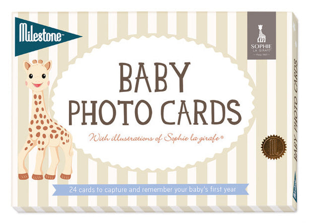 Milestone Baby Photo Cards - Sophie La Girafe
