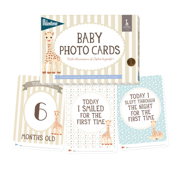 Milestone Baby Photo Cards - Sophie La Girafe