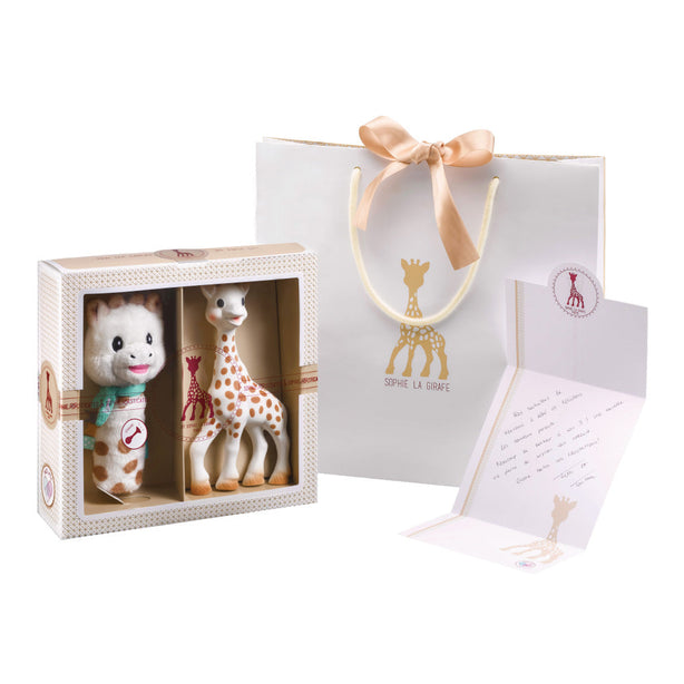 Sophie La Girafe Sophiesticated Pouet Rattle Set