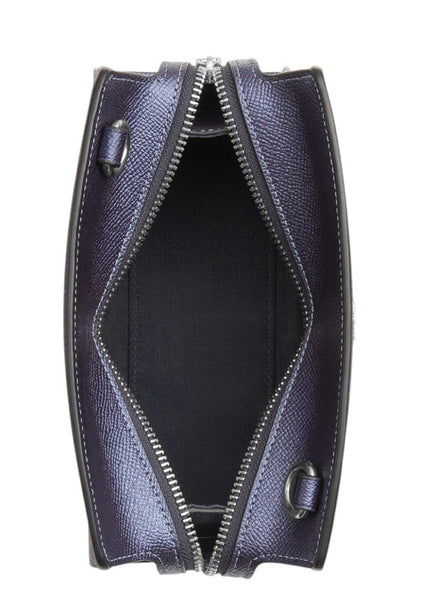 Coach Gia Crossbody Bag In Signature Canvas - Navy