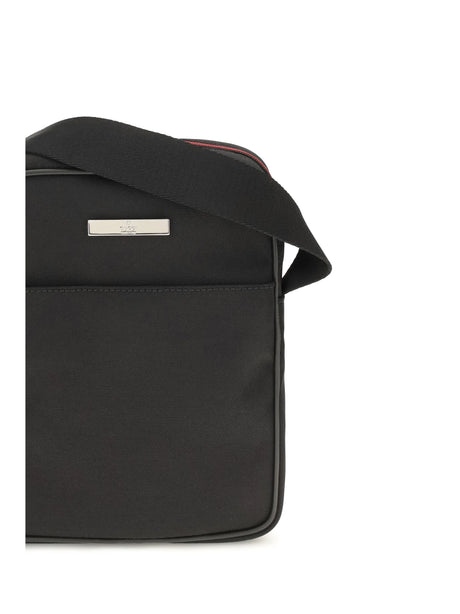 Gucci Small Tag Shoulder Bag - Black Black/Black