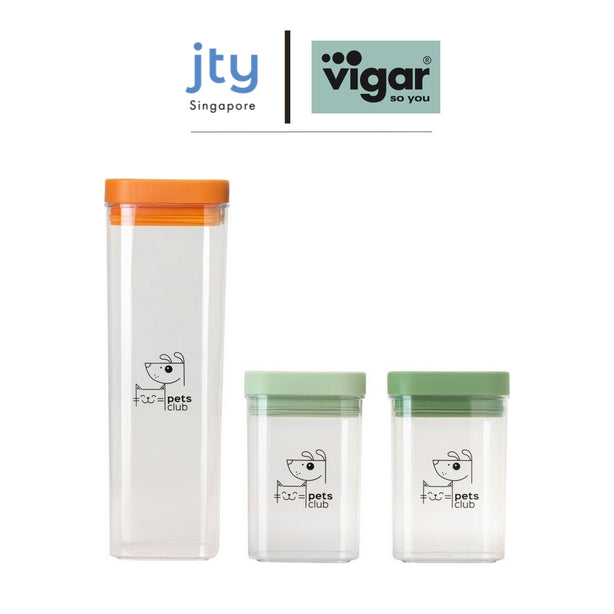 Vigar Pets Club Food Storage Pack - 3 Pack