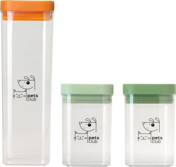 Vigar Pets Club Food Storage Pack - 3 Pack