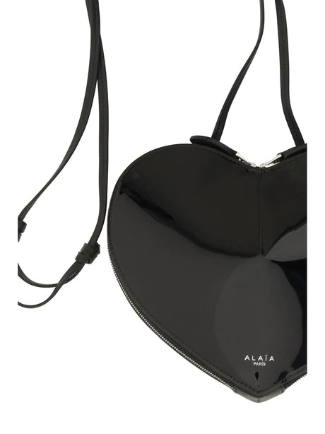 AlaïA Le Coeur Shoulder Bag - Noir