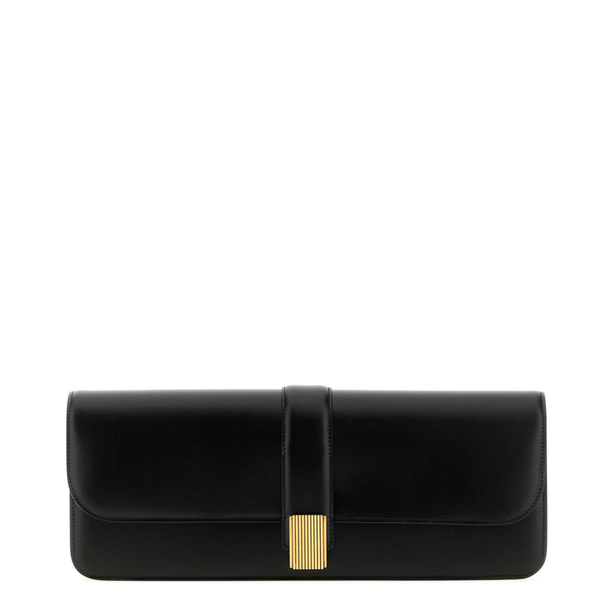 Blake Calfskin Clutch - Black