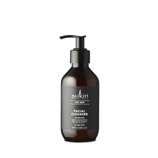 Sukin Mens Facial Cleanser 225ml
