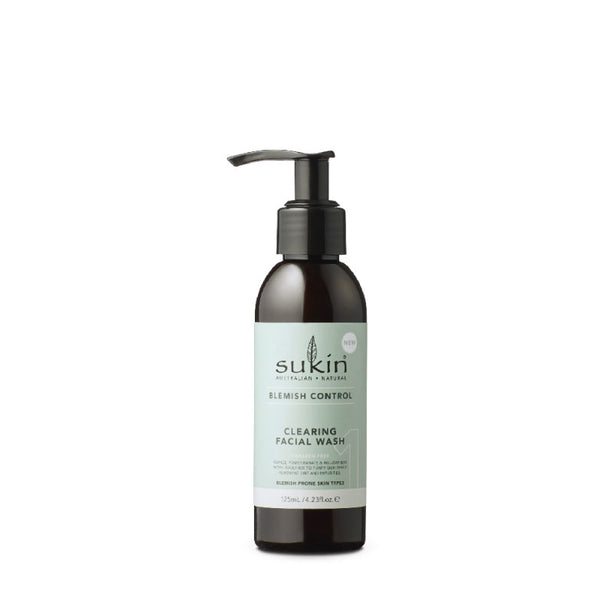 Sukin Blemish Control Clearing Facial Wash 125ml