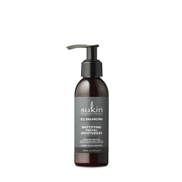 Sukin Oil Balancing Mattifying Facial Moisturiser 125ml