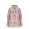 Light Pink Quilted Nylon Padded Jacket