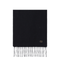 Black Cashmere Scarf With Vlogo Detail