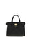 Burberry Mini Cotswolds Check Top Handle Bag - Black