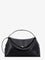 Toteme T-Lock leather crossbody bag - Black