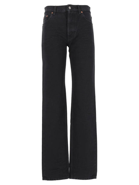 Saint Laurent Straight Jeans - Black