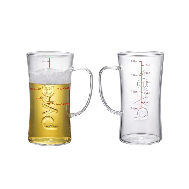PYREX 2pc Measuring Glass Mug with Handle Set