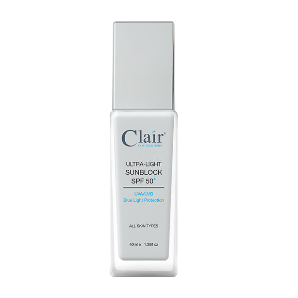 Clair Skin Solutions Ultra-Light Sunblock Spf 50+, 40ml
