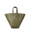 X Nihilo Eight Mini Leather Handbag Tote Bucket Bag Khaki