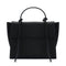 X Nihilo Bank Leather Handbag Work Bag Black