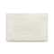 X Nihilo Carla Leather Croc Print Cardholder Milk