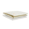 X Nihilo Carla Leather Croc Print Cardholder Milk