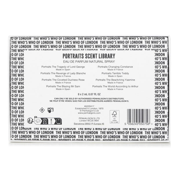 Portraits Scent Library - 8x2ml/0.07oz