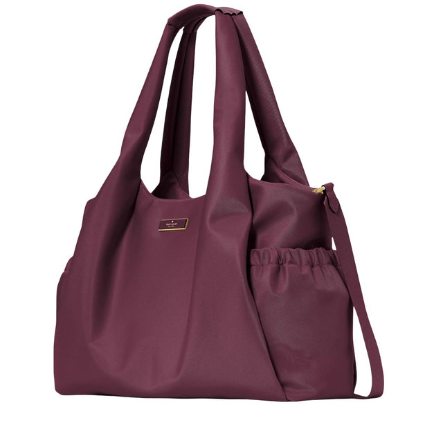 Kate Spade Carter Nylon Large Baby Bag - Deep Cherry KL960