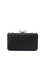 Self-Portrait Multi-crystal knit clutch bag - Black