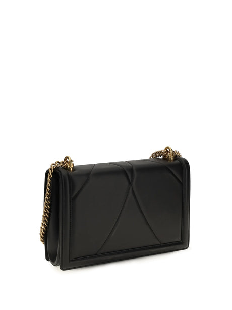 Dolce & Gabbana Large Devotion Shoulder Bag - Black