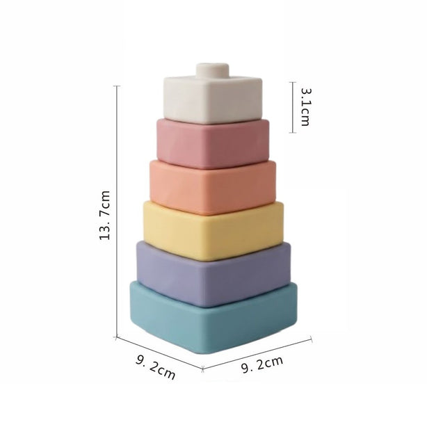 Maya & Friends Bio Silicone Soft Triangle Stacker