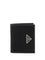 Black Wallet in Nylon and Saffiano