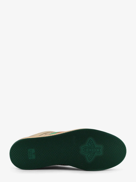Gucci Screener GG low-top vintage leather sneakers - Newsadumivigrn