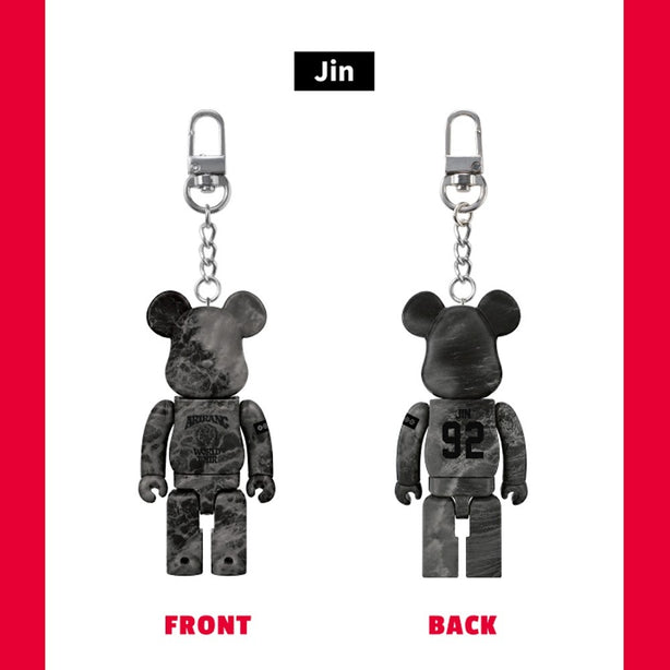 [WORLD TOUR ARIRANG] BTS x BE@RBRICK 100% Keychain (International Shipping)