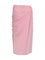 Jacquemus Pareo Skirt in stretch muslin - Light Pink