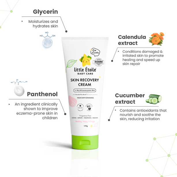 Little Etoile Skin Recovery Cream For Dry & Eczema-Prone Skin (0+ Months)