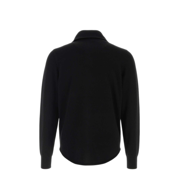 Black Cashmere Monaco Cardigan
