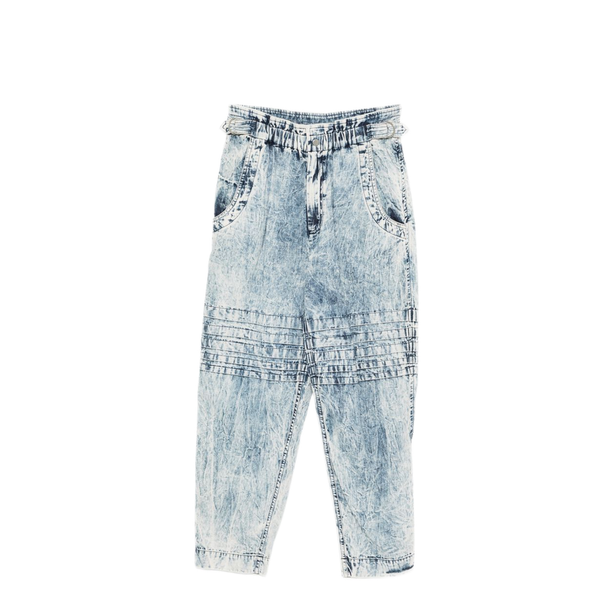 Light Blue Cotton Trousers