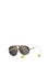 Bottega Veneta Drop Aviator Sunglasses - Flannel