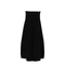 Black Cashmere Midi Skirt